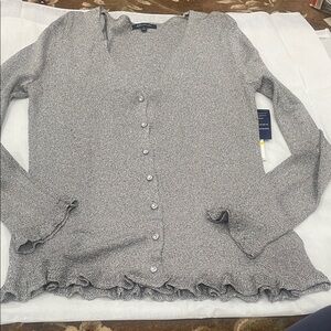 Anne Klein Gray Cardigan